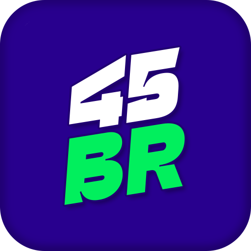 Banner visual da 45br bet com recursos em destaque